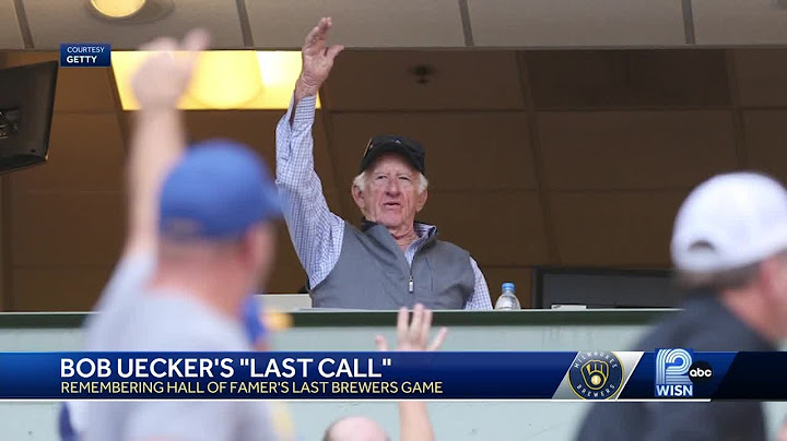 'That one had some sting on it,' inside Bob Uecker's last call