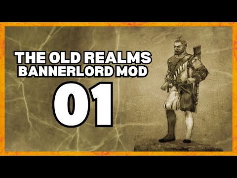 MERCENARY GUNNER | THE OLD REALMS #1 Bannerlord Mod Gameplay