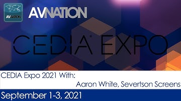CEDIA Expo 2021 With Severtson Screens