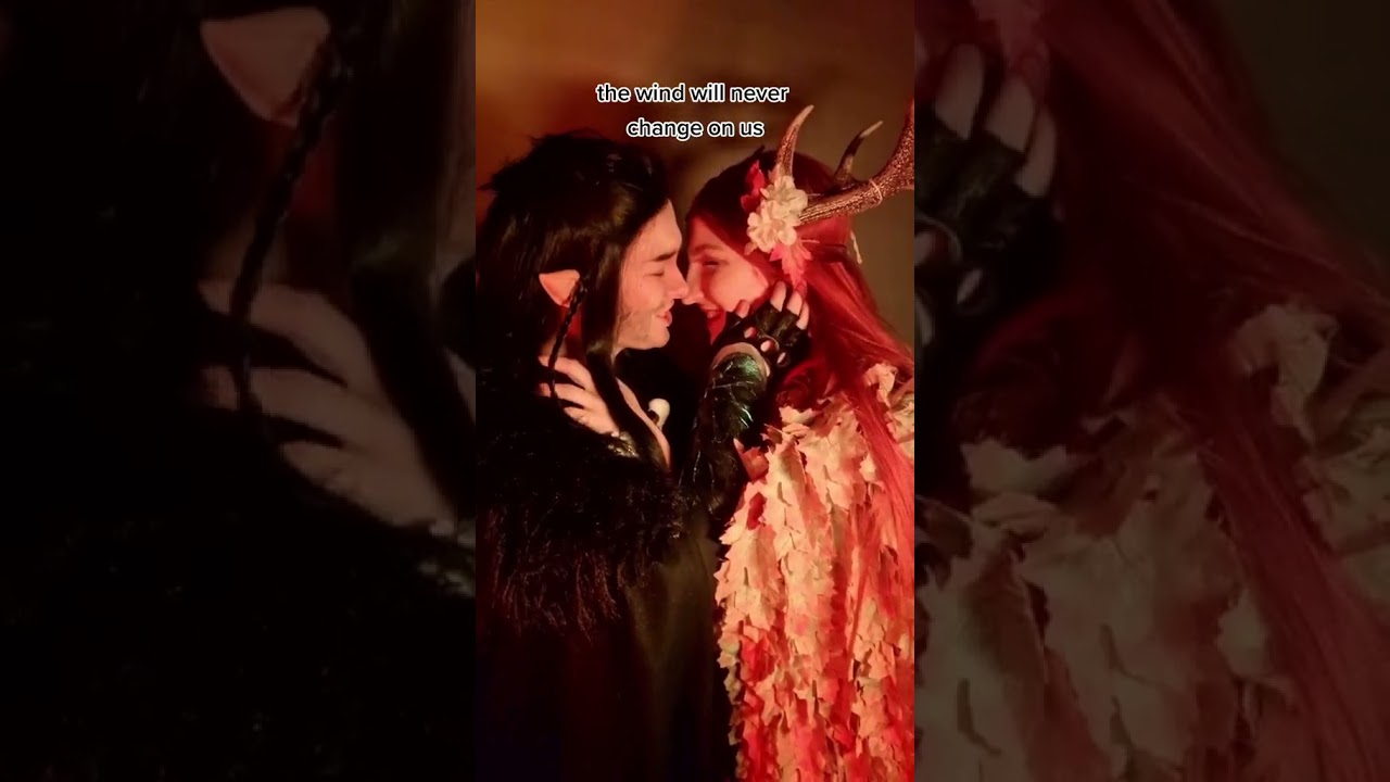 🥰Vaxleth quiet moments 🥹 Vox Machina Critical Role cosplays #shorts