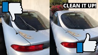 Mitsubishi Eclipse Wiper and Antenna Delete (2G DSM) 2003 Mitsubishi Eclipse Antenna