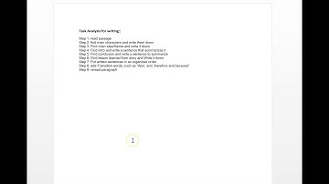 Task Analysis (Forward and Backward Chaining)