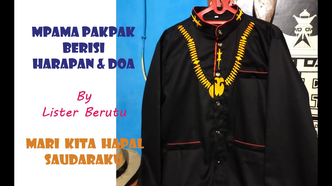 Mpama Pakpak Berisi harapan dan Doa alias Sodip By.Lister Berutu