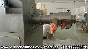 Meat Deboner Machine for Chicken Neck Delivering To USA