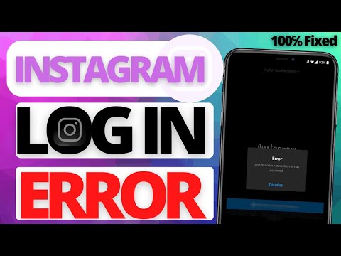 How to fix Instagram login error|please wait a few minutes|Unknown error occurred Instagram| iPhone