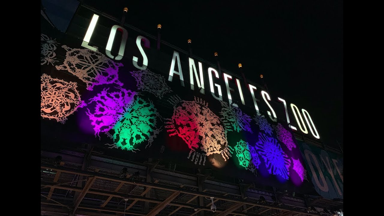 OPENING NIGHT Los Angeles Zoo Lights 2018 YouTube