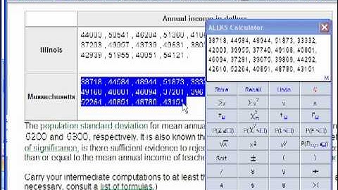 Hypothesis Test for Difference Means Z   test ~2