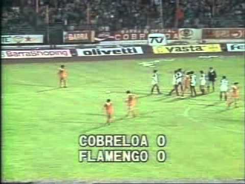 flamengo x cobreloa 1981