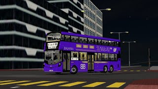 [夠鍾落山]roblox Derry District bb 36R往南涌站(縮時)