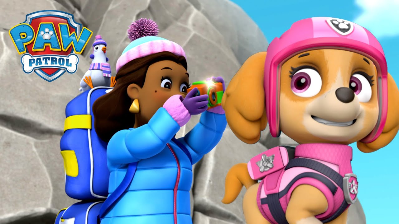 Skye zachraňuje starostku na hoře a další! - Tlapková Patrola PAW Patrol - pohádky pro děti