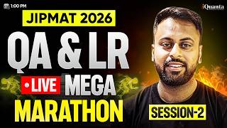 JIPMAT 2026 Quant and Logical Reasoning Mega Marathon 2