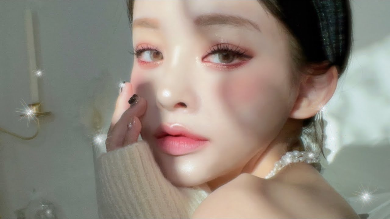 [ENG/JP] GRWM ✨요즘 즐겨하는 연말에 어울리는 블링블링 메이크업✨