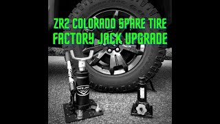Chevy Colorado ZR2 Factory Jack & Spare Tire - Upgrade to the Safe Jack Off-Road Private Kit