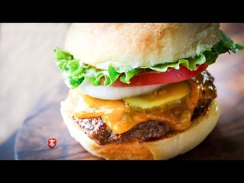 汉堡包 Cheeseburger 汉堡肉饼多汁的秘密