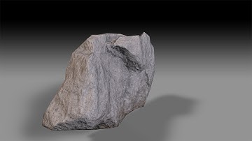 Texturing a rock in Substance Painter (2020)