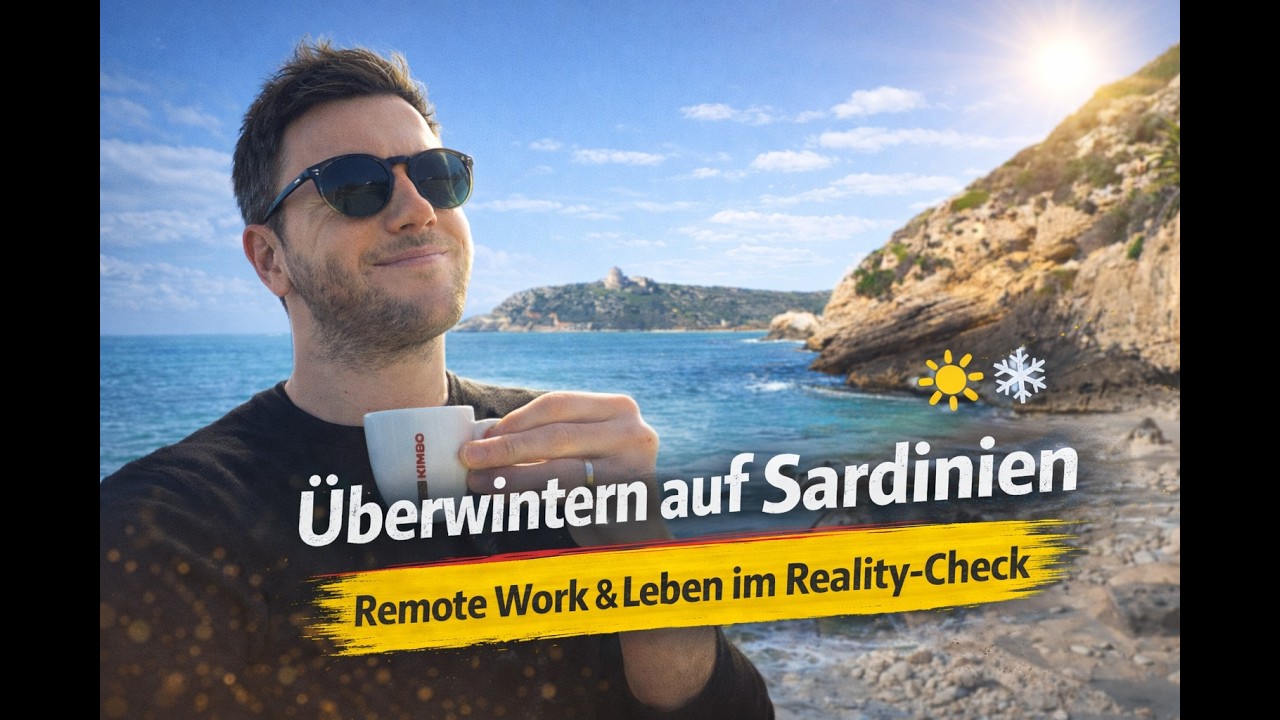 Remote Work auf Sardinien im Winter - lohnt sich die Flucht aus Berlin?
