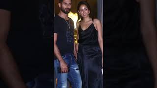 Shahid Kapoor and Mira Kapoor added a touch of starry allure to the vibrant streets of Bandra.