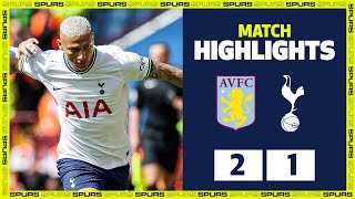 ASTON VILLA 2-1 SPURS | HIGHLIGHTS