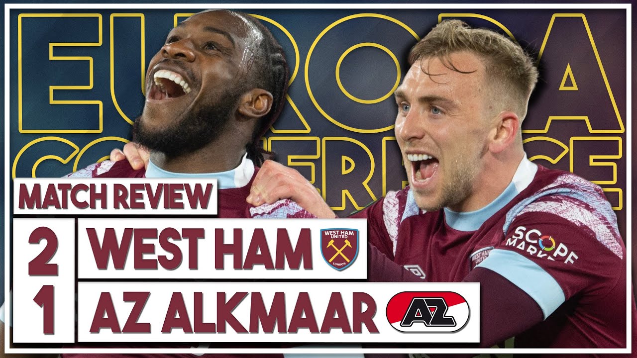 West Ham 2-1 AZ Alkmaar: Said Benrahma, Michail Antonio hand Hammers Europa  Conference League semi-final advantage, Football News