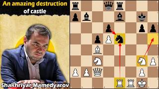 An Amazing Destruction of King Castle | Mamedyarov vs Galstian 2002 screenshot 5