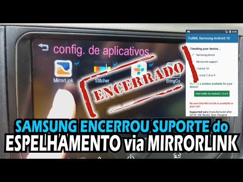 Vídeo: Por que o link da Samsung foi encerrado?