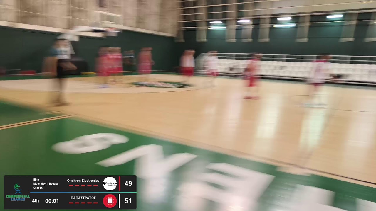 Omikron Electronics vs ΠΑΠΑΣΤΡΑΤΟΣ (Regular Season - Round1 - Elite - 26/10/2026)