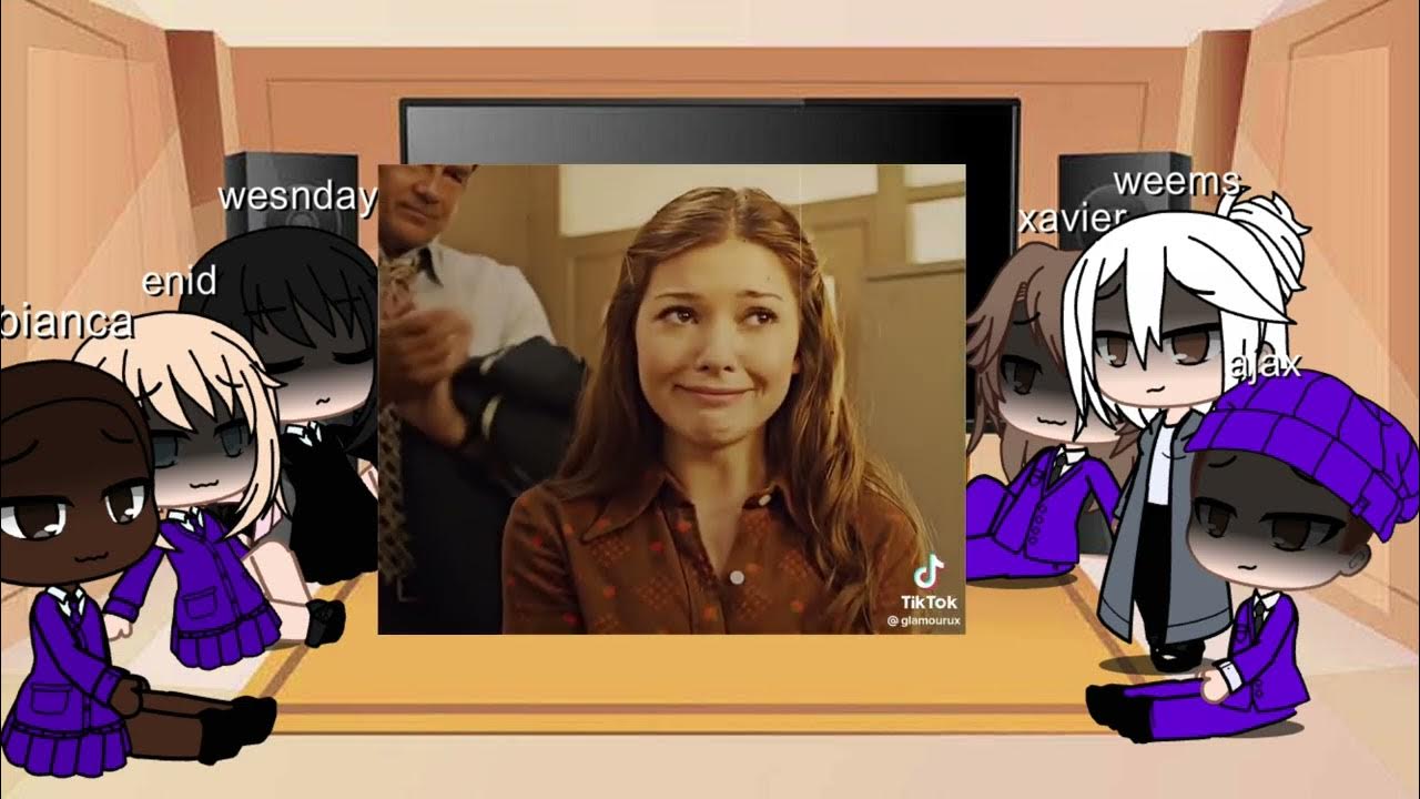 Nevermore reacts to Wednesday as Lisa mcvey. YouTube