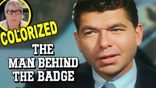 Man Behind The Badge S2E8 COLORIZED Willis Bouchey Claude Akins Charles Bickford 1955 CRIME DRAMA