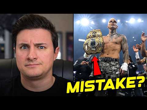 Video a HUGE Mistake...? | Darby Allin WINS AEW World Title