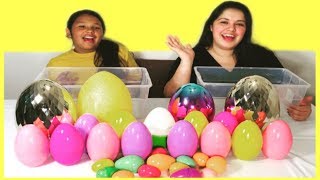 SLIME CHALLENGE DONT CHOOSE THE WRONG EASTER EGG - big egg slime