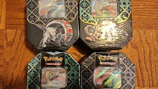 $15 Paldean Fates Tins - Pokemon Cards Opening