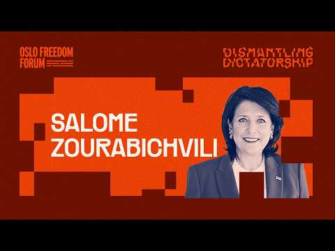 Salome Zourabichvili | Georgia at a Crossroads: Keeping Up the Fight for Democracy