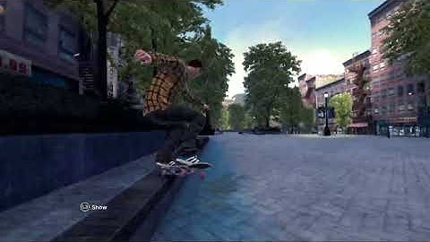 Skate 2 REALISTIC TECH all around this INSANE map