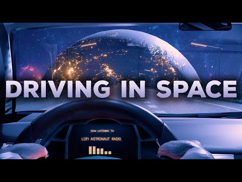 Driving in Space 🌌 24/7 Lofi Hip Hop Beats to Study 🌌 No Copyright Lofi Music 2021