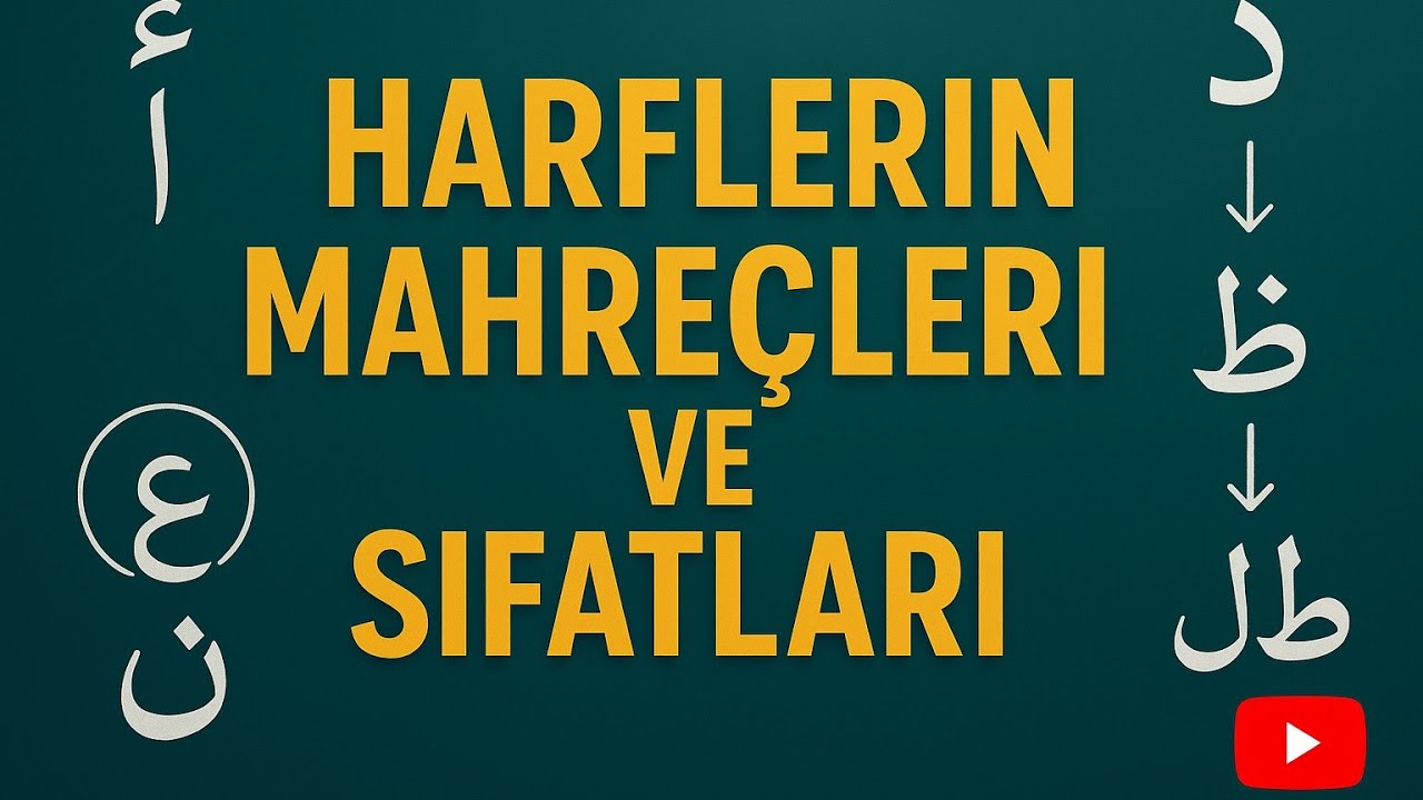 Harflerin Sıfatları 1.