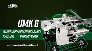 Holzstar UMK 6 Universal Combination Machine | Sawing, Planing, Thicknessing & Slot Drilling