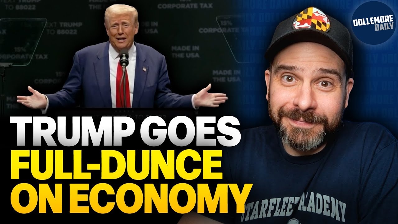 Donald Trump PROVES ONCE AND FOR ALL He’s DANGEROUSLY STUPID About U.S. Economy!!!