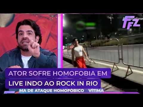 Actor João Gonçalves harassed by streamer on his way to Rock in Rio | Fofocalizando (09/07/26)