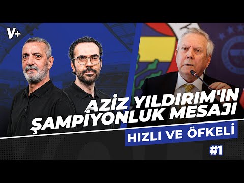 Aziz Yıldırım'ın en net mesajı şampiyonluk sözü | Abdülkerim Durmaz, Serkan Akkoyun #1