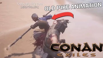 OLD ROLL PVP FROM 2 YEARS AGO - CONAN EXILES PVP (OFFICIAL)