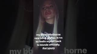 Bella Thorne - War Crimes (Teaser #1) || From Upcoming Debut Album