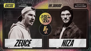 Zeuge vs Niza ⎪ Rap Battle @ Kassel ⎪ DLTLLY