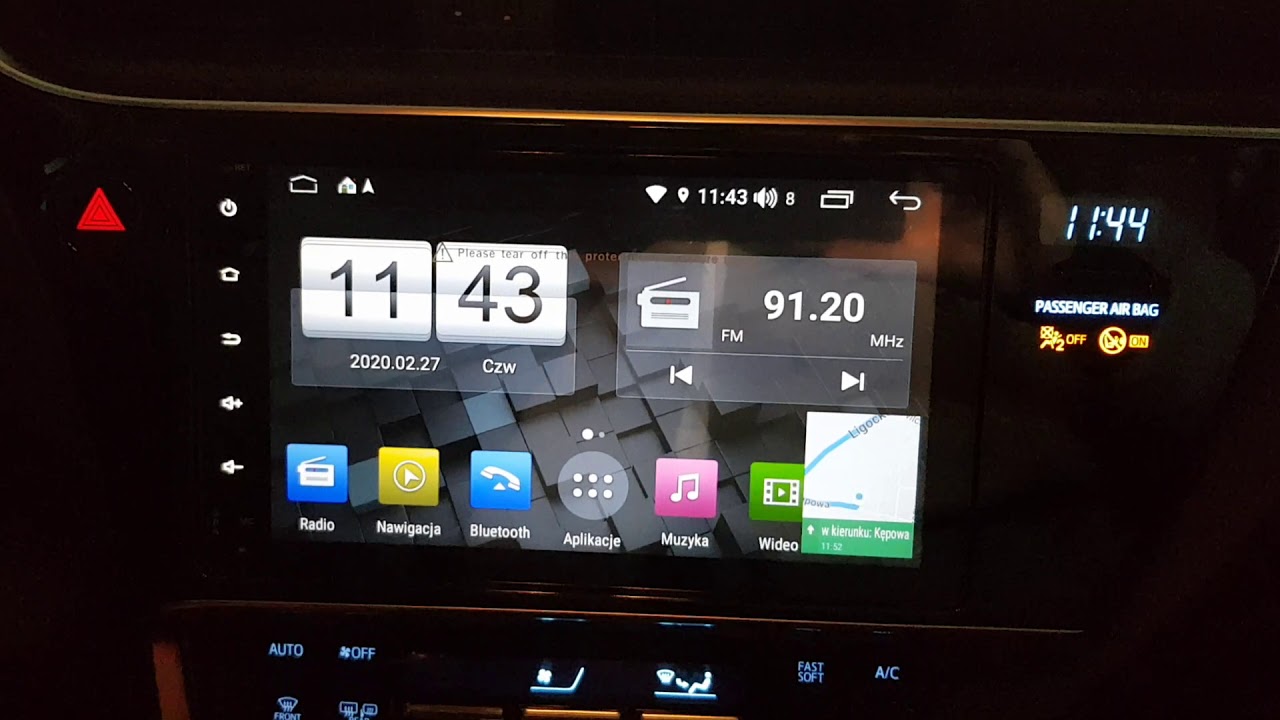 GMS 9915 Android do samochodu Toyota Auris / Corolla FL