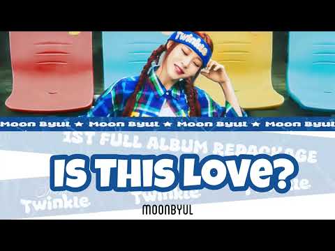 【カナルビ/日本語字幕/歌詞】 Is This Love? (내 친구의 친구 얘기인데) - MoonByul/ムンビョル(MAMAMOO)