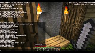 Lets Play EnderCraft! [Ft. AGuyWhoIsBored] Season Seven Episode Two Spawn village shenanigans