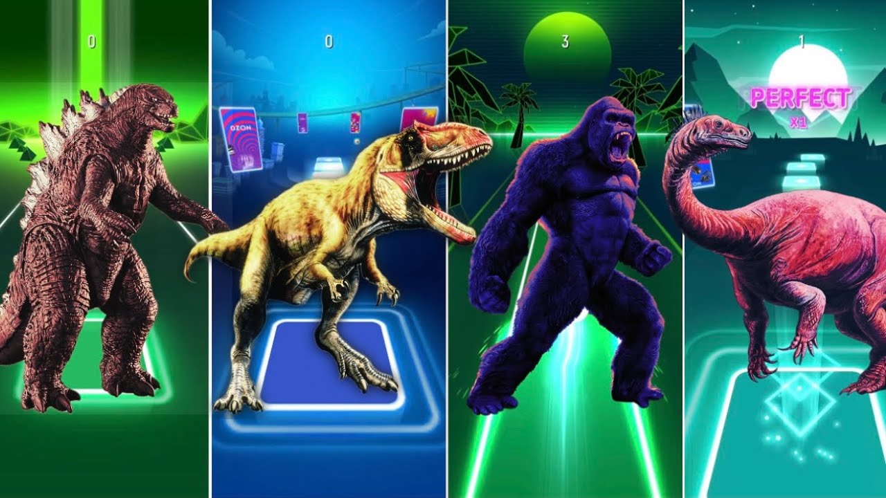 Godzilla🦁 Dinasours🦖 King Kong🦍 Dinosours🦕
