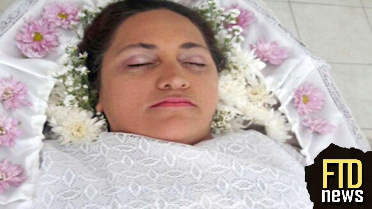 This Woman Staged Her Own Funeral... For Fun! - YouTube
