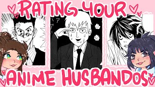 Rating and Drawing YOUR Anime Husbandos (feat. Jenn)