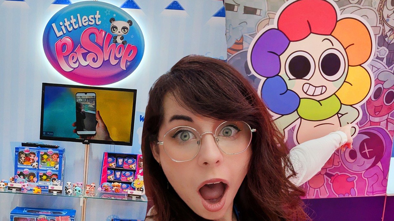 I went to the BIGGEST Toy Fair in THE WORLD ! - YouTube