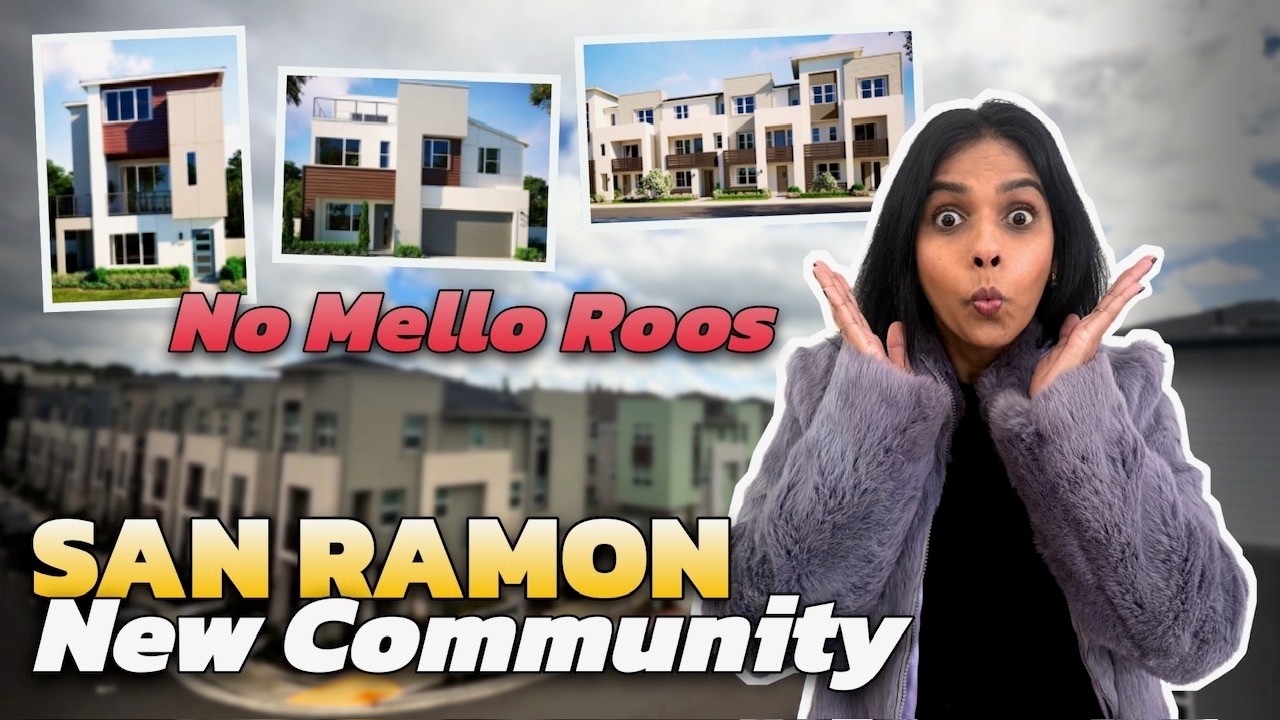 New homes in San Ramon CA | East Bay new construction home Tour | City Village by SummerHill Homes